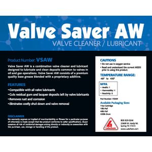 Valve Saver Cleaners / Valve Flush