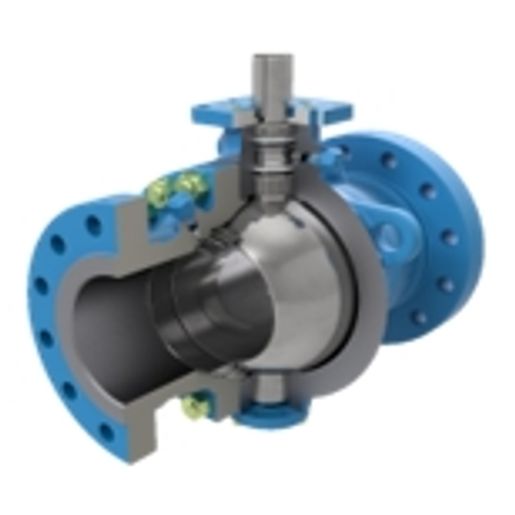 WKM Trunnion Mounted Ball Valve